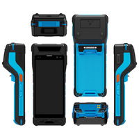 Terminal Portátil Android 16 Dongji Star, PDA con Escáner de Código de Barras, Impresora de Etiquetas Térmicas, Colector de Datos con Software para Almacén