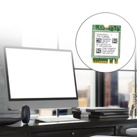 Carte Wifi 6E RTL8852CE 2.4G/5G/6G WIFI6 802.11ax Module sans fil BT5.3 NGFF M.2 pour ordinateur portable/PC Prise en charge Win10 11