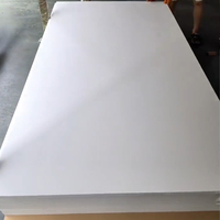 Lámina de Espuma de PVC Blanca, Lámina de Espuma de PVC de 18 mm y 3 mm, Láminas de PVC para Techo, Lámina de PVC para Muebles