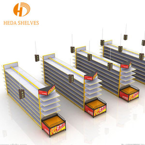 <span class=keywords><strong>Scaffali</strong></span> Gondola Personalizzabili per Negozi, Espositori in Metallo di Alta Qualità, Produzione e Vendita all'Ingrosso - Product Image 2