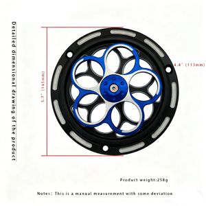 Cache de protection décoratif pour moteur de moto <span class=keywords><strong>Piaggio</strong></span> Spring/Sprint 150 avec ventilateur modifié - Product Image 3