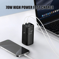 Batterie Li-Polymère Ultra Fine Haute Capacité 20000mAh avec Charge Rapide 70W et Double Entrée USB Type-C – Power Bank