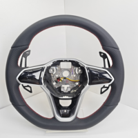 Volant en cuir semi-perforé pour Volkswagen VW Golf 8 MK8 R 5 6 7 MK5 MK6 MK7 Polo GTI Scirocco Jetta Passat B7 Amarok