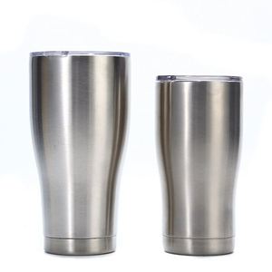 20oz Slim Contoured Waist <b>Mug</b> Matte Two Tone Paint Camping Hiking Large Ice Tumbler - Product Image 6