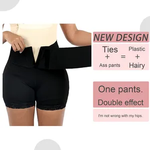 Oem phụ nữ sau sinh Tummy kiểm soát Hollow <span class=keywords><strong>Out</strong></span> Shapewear quần lót với Bandage eo huấn luyện viên - Product Image 2
