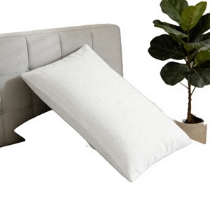 Taie d'oreiller rectangulaire haut de gamme en coton biologique tricoté avec 15 % de fibres d'argent, antistatique et de mise à la terre, pour usage domestique et hôtelier - Product Image 4