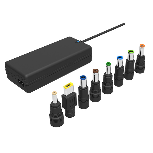 90W CE ROHS Universal Charger Gan Laptop Adapter DC Tips Laptop Charger for Laptop
