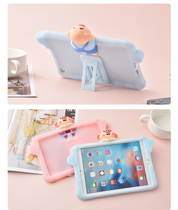 Étui de protection pour <span class=keywords><strong>Apple</strong></span> <span class=keywords><strong>iPad</strong></span> <span class=keywords><strong>Mini</strong></span> 1 2 3 <span class=keywords><strong>4</strong></span> 5, fabricant de coques, design de dessin animé pour enfants, <span class=keywords><strong>coque</strong></span> de tablette en silicone antichoc - Product Image 4