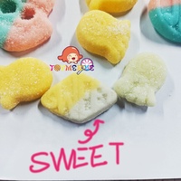 Sour Plus Gummies Bonbons Gelifies Starch Gummy Fox Sweet Foot Jeon Shape Soft Chewy Candy