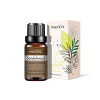 PHATOIL 100% 10ML Huile Essentielle De Santal Pur Huile Essentielle Aroma Diffuseur Huile Essentielle OEM/ODM Tous-peau