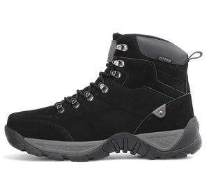 Botas de senderismo y trekking DFH1010 negras y caqui para deportes al aire libre, personalizadas, baratas, cómodas, de malla, al por mayor, con seguridad total para el desierto. - Product Image 1