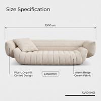 Canapé Courbé de Designer Haut de Gamme |   Sur mesure pour salon, hall d'hôtel, salon de beauté |   Solutions de mobilier complètes sur mesure