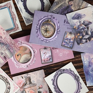 JAI IMAN 42 feuilles bricolage personnalisable cadre Vintage matériel livre pour papier artisanat Scrapbooking fournitures - Product Image 5