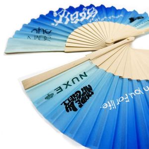 European Style Sustainable Solid Wood Folding Handmade Classic Guangdong <b>Wooden</b> Hand Fans <b>Gift</b> - Product Image 3