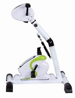 Vélo d'exercice à résistance réglable pour usage domestique, matériau ABS, écran LED, entraînement électrique, écologique, capacité de 300 lb, MOQ 100 pièces