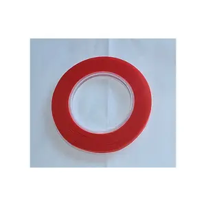百叶窗零件各种尺寸的双管胶带定制尺寸的红色双管胶带