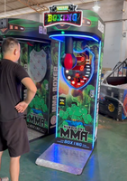 Machine de boxe d'arcade à monnayeur de haute qualité pour divertissement sportif, vente directe usine