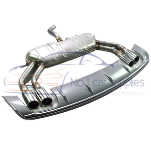Accesorios para Parachoques de Auto, Escape de Acero Inoxidable Estilo <span class=keywords><strong>A3</strong></span> S3 para <span class=keywords><strong>A3</strong></span> S3 Sedán y <span class=keywords><strong>Hatchback</strong></span> 2017 <span class=keywords><strong>2018</strong></span> 2019 - Product Image 2
