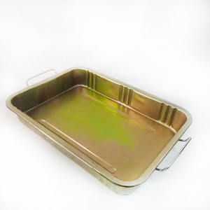 Bac à huile oblong en acier inoxydable de bonne qualité pour la collecte des huiles usagées - Product Image 1