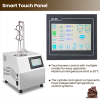Nouvelle machine à chocolat chaud entièrement automatique de 5,5 L en acier inoxydable 304, 1000 W, pour la tempérage du chocolat, idéale pour les noix et l'utilisation en boulangerie