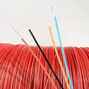 Câble électrique Ul1332 24AWG Fep Wire 300v 200 degrés fil de cuivre étamé haute température CUSTOM