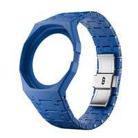 Kit de Modificación Biocerámica para Reloj de Bolsillo Swatch X AP Royal Pop, Cambio a Reloj de Pulsera, Caja Biocerámica + Correa para Royal Pop