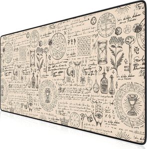 แผ่นรองเมาส์ XXL - แผ่นรองเมาส์ขนาด 900 x 400 x 3 มม. สำหรับเล่นเกม - ขนาดใหญ่พิเศษ - แผ่นรองโต๊ะขนาดใหญ่ - เพิ่มความแม่นยำและความเร็ว - Product Image 1