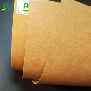 15g PE tráng giấy kraft tấm mỡ bằng chứng 300gsm + Giấy Thủ Công in offset bột giấy nguyên chất bột gỗ nâu/Trắng BM27 - Product Image 5