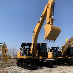 Excavatrice sur chenilles hydraulique Caterpillar CAT329D d'origine, 29 tonnes, pour travaux lourds, construction et exploitation minière - Product Image 2