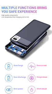 Power Bank Caricatore Rapido a Prezzo Conveniente, 10000mAh Alta Capacità, Caricatore Wireless <span class=keywords><strong>Universale</strong></span> <span class=keywords><strong>Portatile</strong></span> con 2 USB - Product Image 4