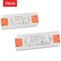 YIDUN LDA-12V20W Certifié CE, Alimentation à Tension Constante 12V DC pour Éclairage, Transformateur 1050mA à Sortie Unique, Bande LED 24V AC 60W