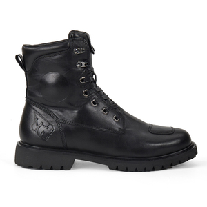 F1 Venta al por mayor Botas de cuero vintage Cuero genuino Protectores de tobillo al aire libre Botas de motocicleta Hombres Zapatos de montar en motocicleta - Product Image 3