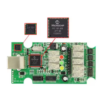 Herramienta de Diagnóstico para Autos OBD2 OP-COM PIC18F45K80 con Conectividad USB para Vehículos OLIVER, 1.99V CAN Bus