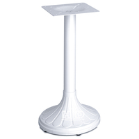 Vente à chaud Pieds de table en laiton en fonte Support de jambe polyvalent pour manger en plein air Hôtels Bars à la maison Revêtement en poudre industriel