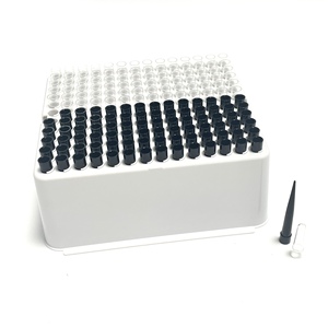 AICOR Gobelet d'échantillon en plastique Embouts en plastique Embouts de transfert de cuvette en plastique pour analyseur biochimique Roche E801 Rack emballé - Product Image 1