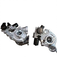 Nouveau turbocompresseur double VB23 VB37 pour Cruiser V8 Série 200 Land Cruiser C-Rail 1VD-FTV VDJ76/78/79 Moteur 17208-51010-11 78032