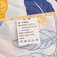 Fournisseur d'usine, draps plats en microfibre à motif géométrique, 3 pièces, prix bas