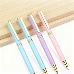 Macaron-<b>colored</b> Hot-selling Kawaii Metal Ballpoint <b>Pen</b> with logo Business Multicolor Signature <b>Pen</b> Custom <b>Pen</b> for Giving Gifts - Product Image 4