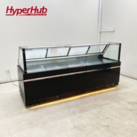 Réfrigérateur vitrine pour boucherie à prix raisonnable, congélateur commercial, double température, affichage, réfrigérateur pour charcuterie