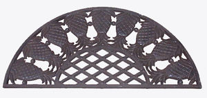 Paillasson en fonte robuste, paillasson d'extérieur antidérapant, paillasson d'entrée, grattoir à <span class=keywords><strong>chaussures</strong></span> - Product Image 2