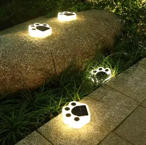 Nueva lámpara de césped Solar LED para exteriores Patio Jardín Inserción Luces subterráneas enterradas