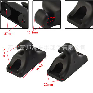 Soportes para Visera Solar para Porsche 924 944 968 Hongqi Ming Shi Audi 100 200, Material ABS, Accesorio Interior para Auto - Product Image 4