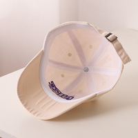 Casquettes de baseball pour enfants en coton à visière incurvée, broderie en relief, logo personnalisé, vente en gros, fournisseur, exportateur, fabricant