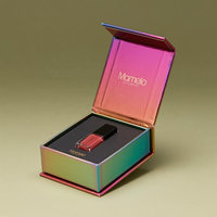 Boîte de papier magnétique à clapet d'impression de logo personnalisé boîte d'emballage de cosmétiques de parfum boîtes de vernis à ongles de rouge à lèvres