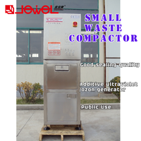 Langlebiger kleiner Abfall verdichter mit UV-Antivirus zum Verpacken von Müll Müll Krankenhaus Schule Hotel Zug Offshore-Plattform Schiff