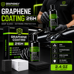 GRAPHONEX กราฟีนโค้ทติ้ง 26H 1000มล. ระดับมืออาชีพ คุณสมบัติกันน้ำ 130 °   น้ำยาเคลือบเงาสูง 110GU รับประกัน 10 ปี - Product Image 5