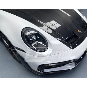 ฝากระโปรงหน้าคาร์บอนไฟเบอร์แบบแห้ง TA Style สำหรับ Porsche 911 992 - Product Image 4