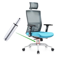 Vente chaude 100mm 120mm Noir Cylindre Ressort À Gaz Prix Usine Chaise De Bureau Ressort