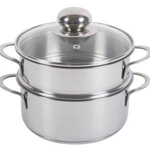 KARL KRGER หม้อนึ่งสแตนเลส 2.1 ลิตร 16 ซม. พร้อมฝาปิดสำหรับผักและมันฝรั่ง - Product Image 1