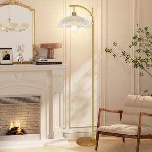 Lámpara de Pie Moderna de Alta Gama Nórdica, de Hierro, con LED E27, Cristal Grande, Luz Diurna, para Sala de Estar u Hotel - Product Image 5